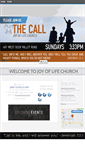Mobile Screenshot of joyoflifechurch.com